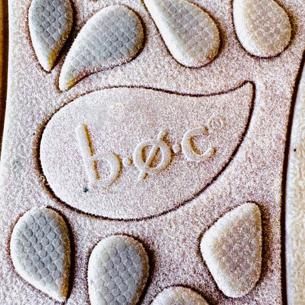 BOC/Born Concept Lucy Gladiator Espadrille Sandal Shoe Brown Canvas Size 7M - Picture 12 of 13